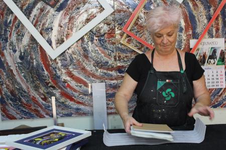 Imagen María José Chinestra: la artista que encontró su hogar en Frula
